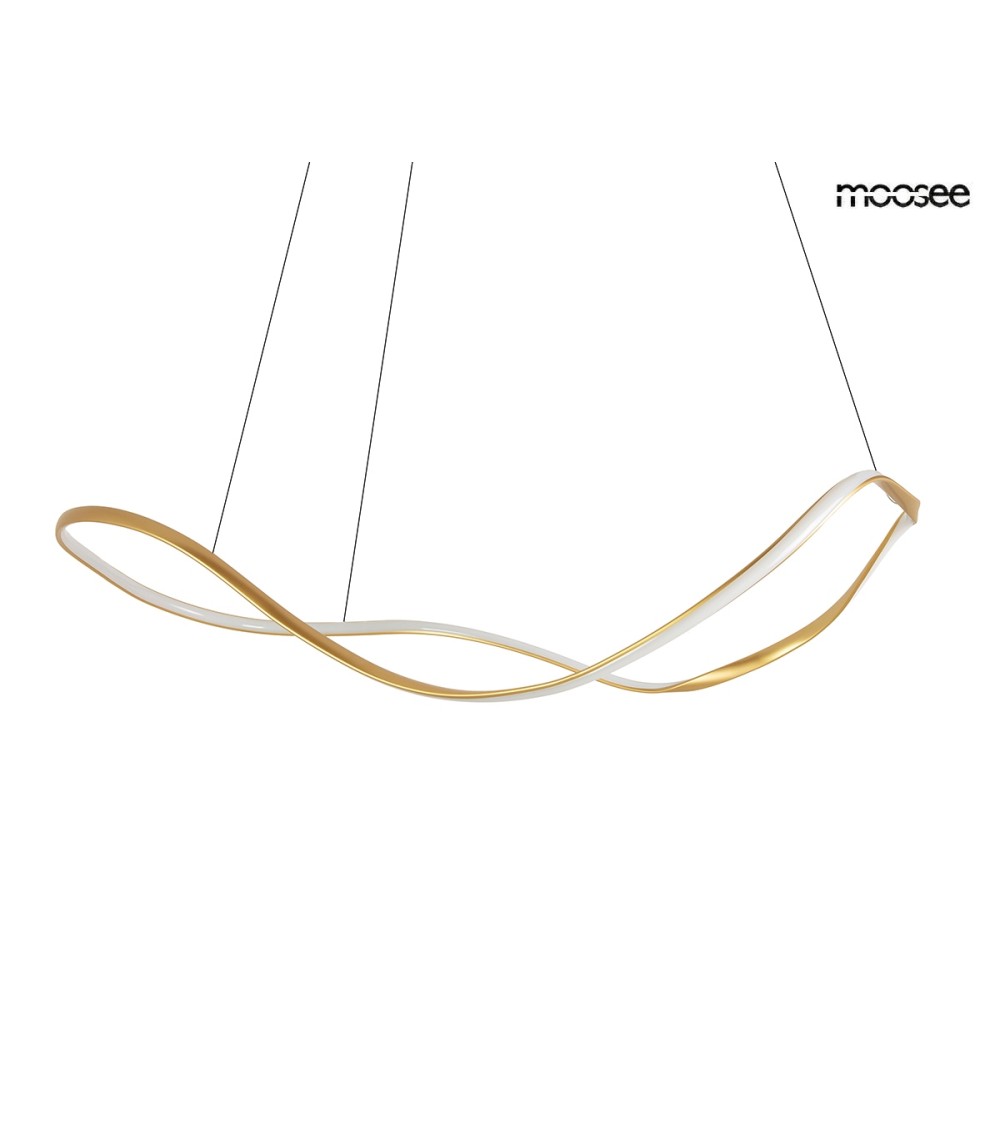 MOOSEE lampa wisząca WAVES 100 złota