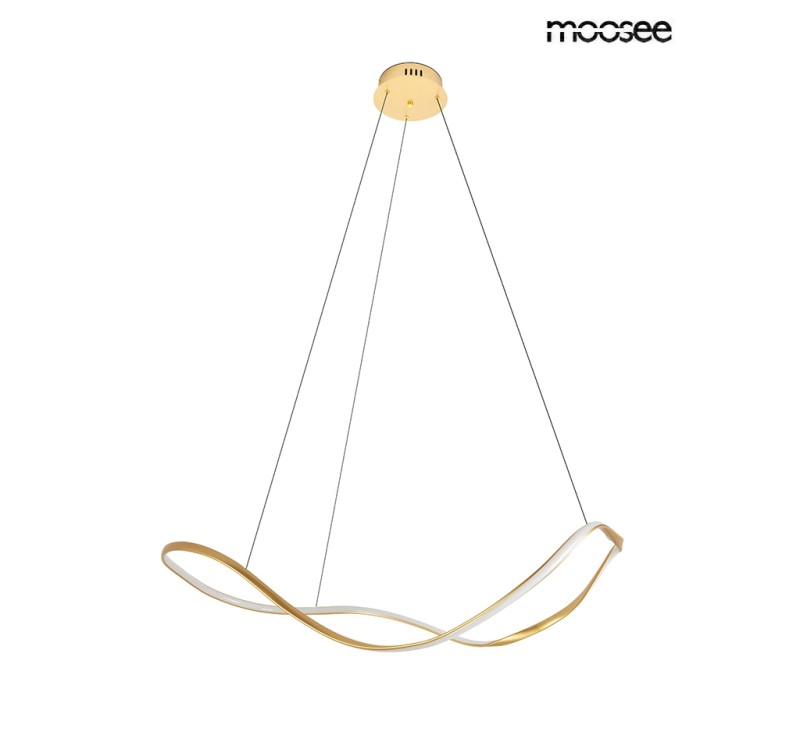 MOOSEE lampa wisząca WAVES 100 złota