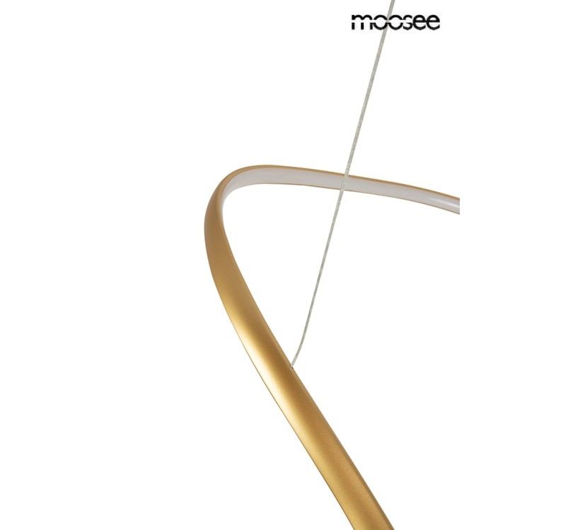 MOOSEE lampa wisząca WAVES 100 złota