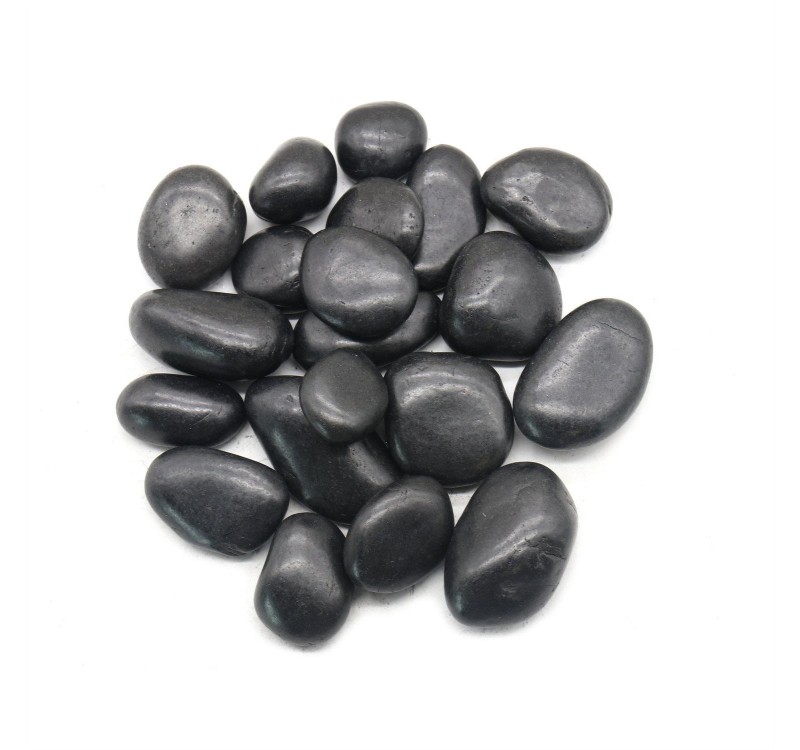 Kamień dekoracyjny ogrodowy 3-5 cm 1 kg   czarny