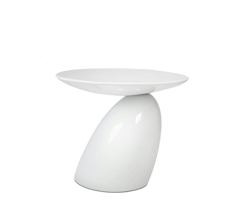 Stolik FUNGO biały -  włókno szklane