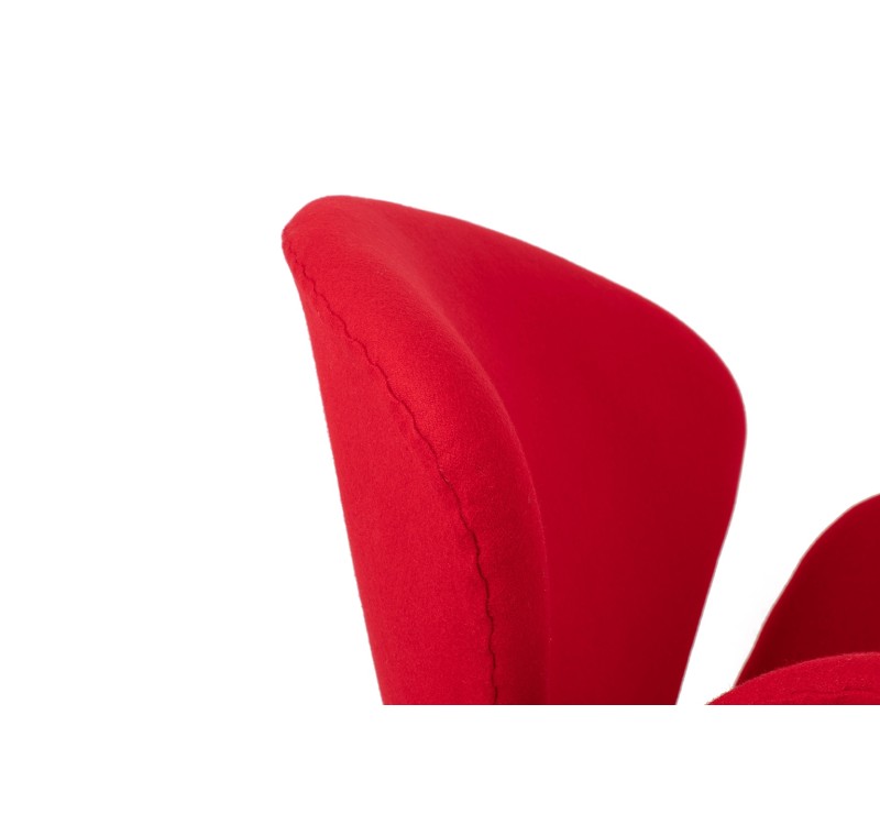 Fotel SWAN PREMIUM regulowany czerwony