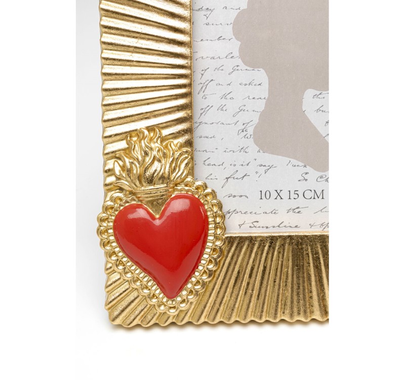KARE ramka na zdjęcia FLAMING HEART DUE   10x15 cm