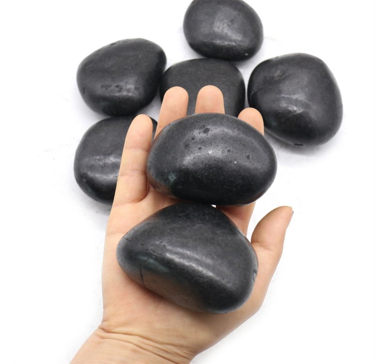 Kamień dekoracyjny ogrodowy 5-8 cm 10 kg  czarny