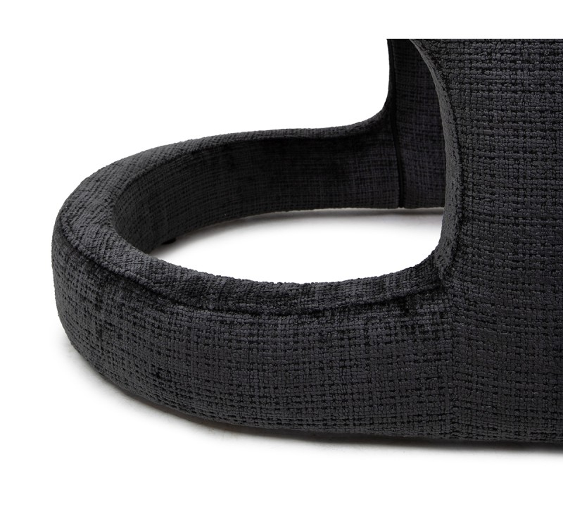 MaMaison krzesło SHELLY czarne