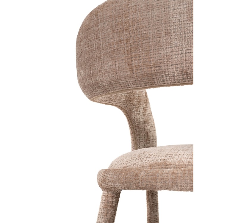 MaMaison krzesło barowe IRIS beżowe