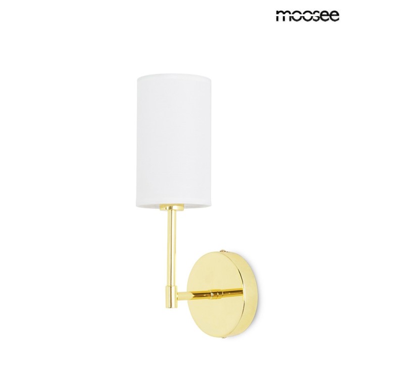 MOOSEE lampa ścienna IMPERIO złota