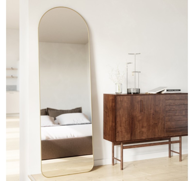 UMBRA lustro łukowe HUBBA 51 x 157 cm złote
