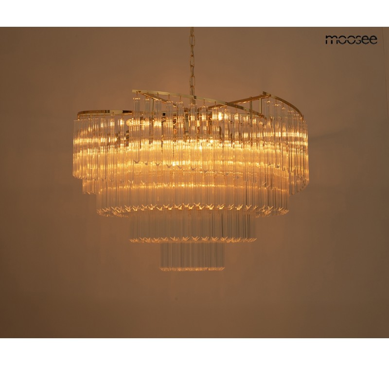 MOOSEE lampa wisząca LUMA 80 złota