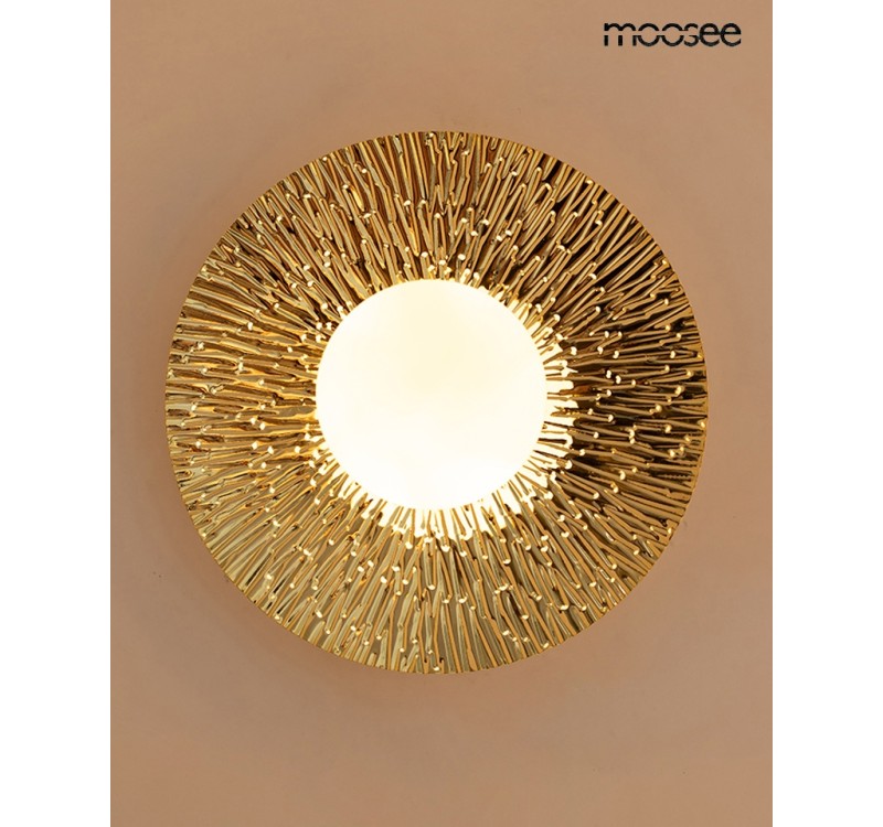 MOOSEE lampa ścienna SOUL 30 złota