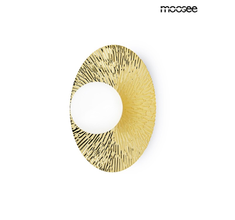 MOOSEE lampa ścienna SOUL 30 złota