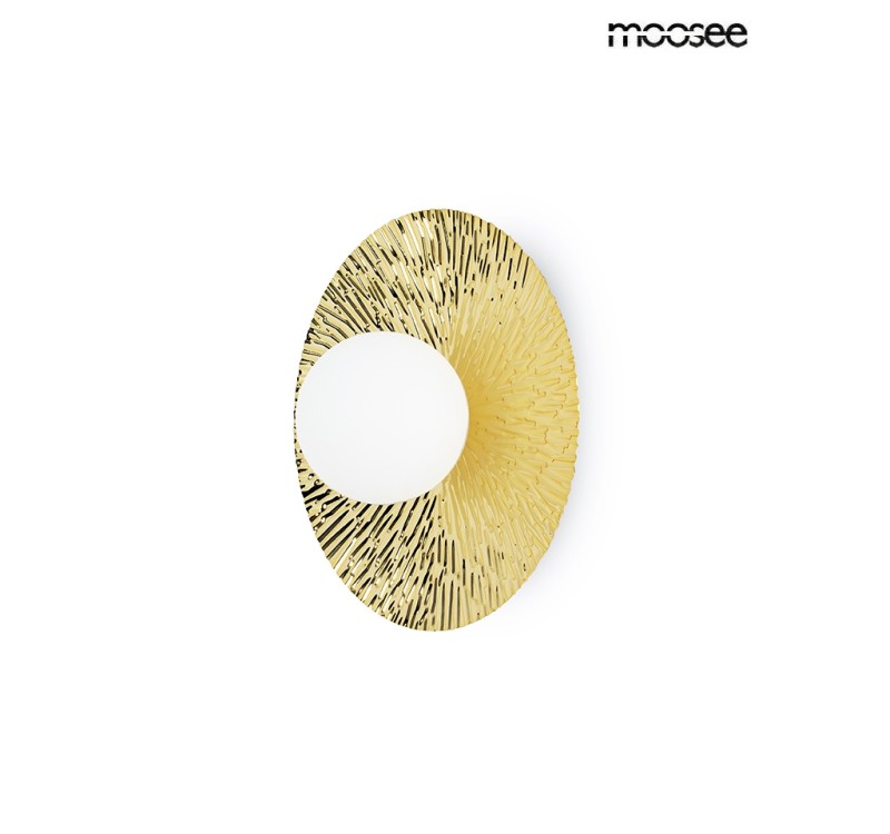 MOOSEE lampa ścienna SOUL 20 złota
