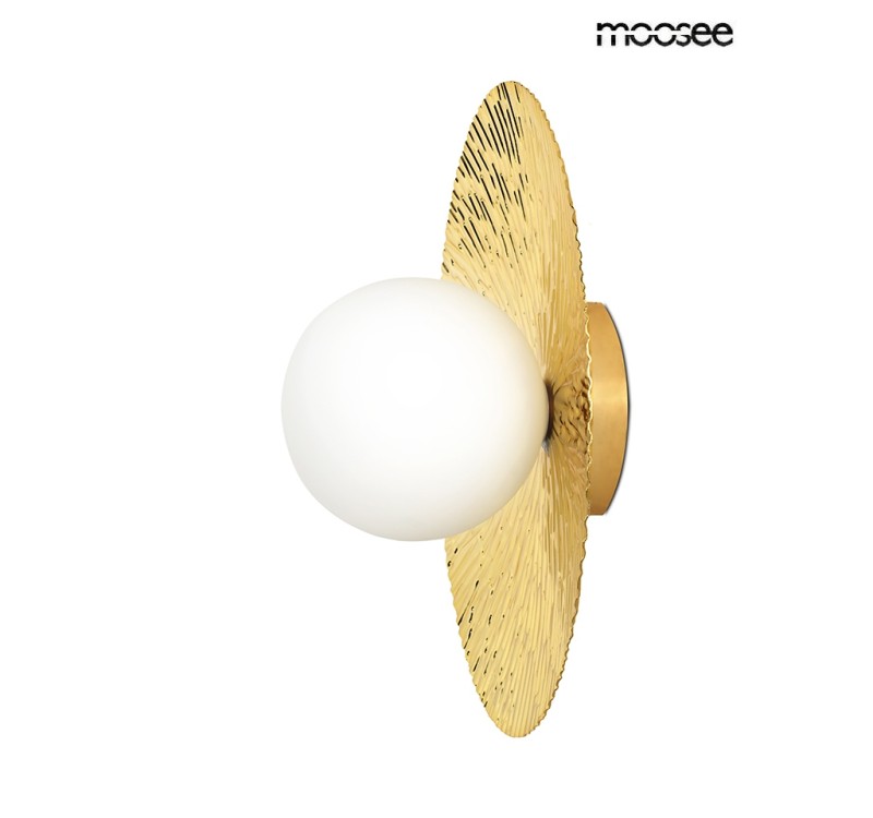 MOOSEE lampa ścienna SOUL 20 złota