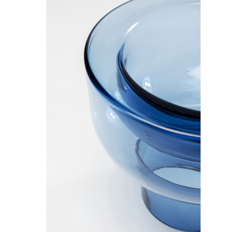 KARE misa dekoracyjna GRACIOSO 22 cm      niebieska