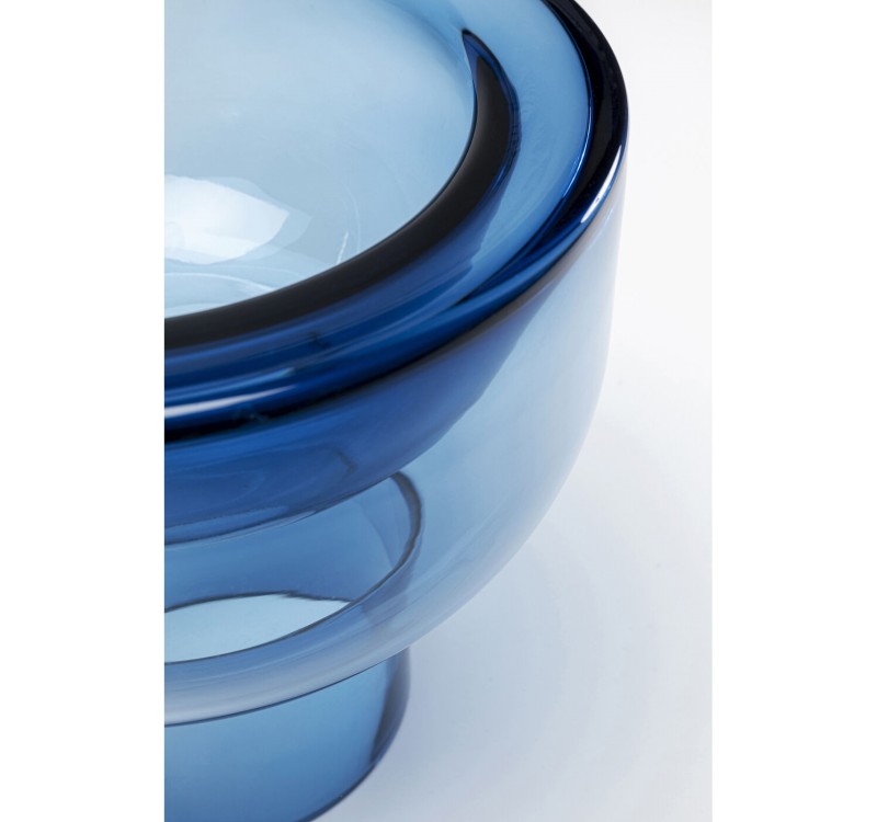 KARE misa dekoracyjna GRACIOSO 22 cm      niebieska