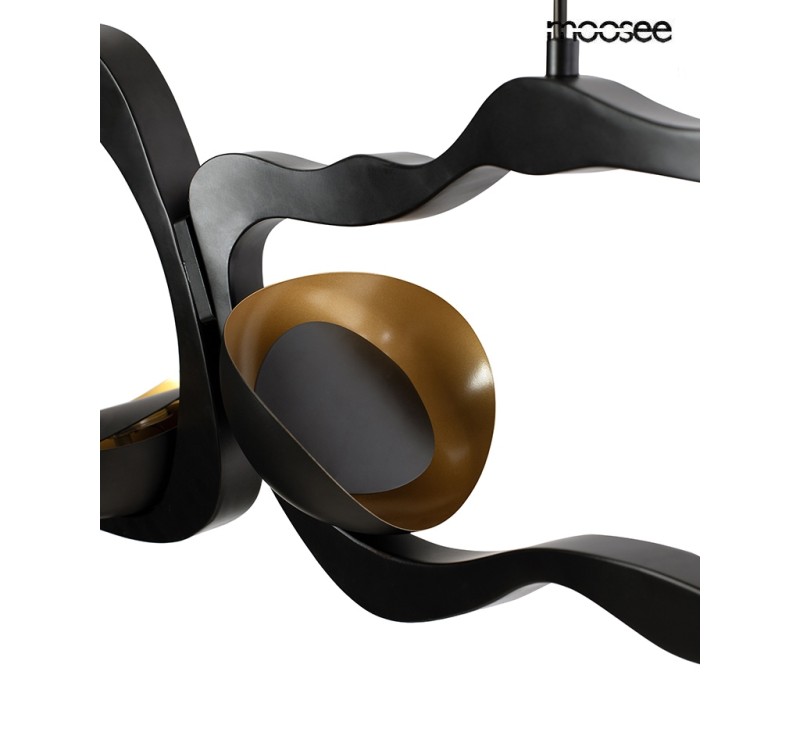 MOOSEE lampa wisząca TORRE czarna