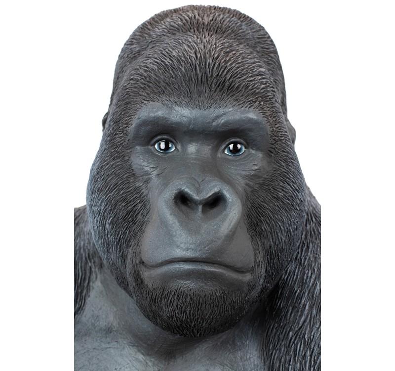 KARE dekoracja stojąca GORILLA XL 76cm czarna