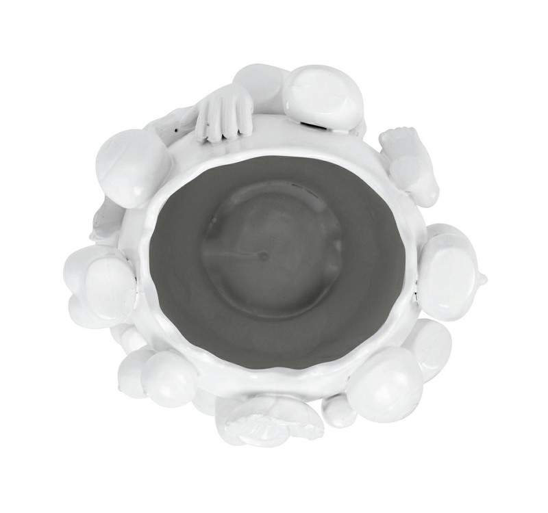 KARE wazon dekoracyjny BODY PARTS 25cm biały