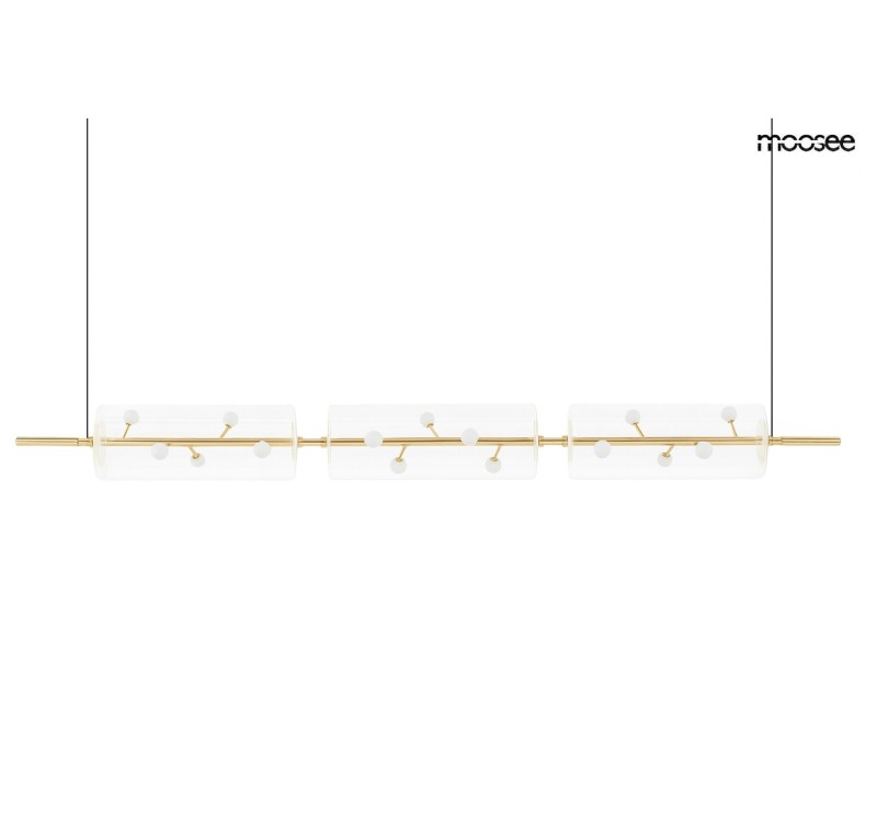 MOOSEE lampa wisząca CLARA złota