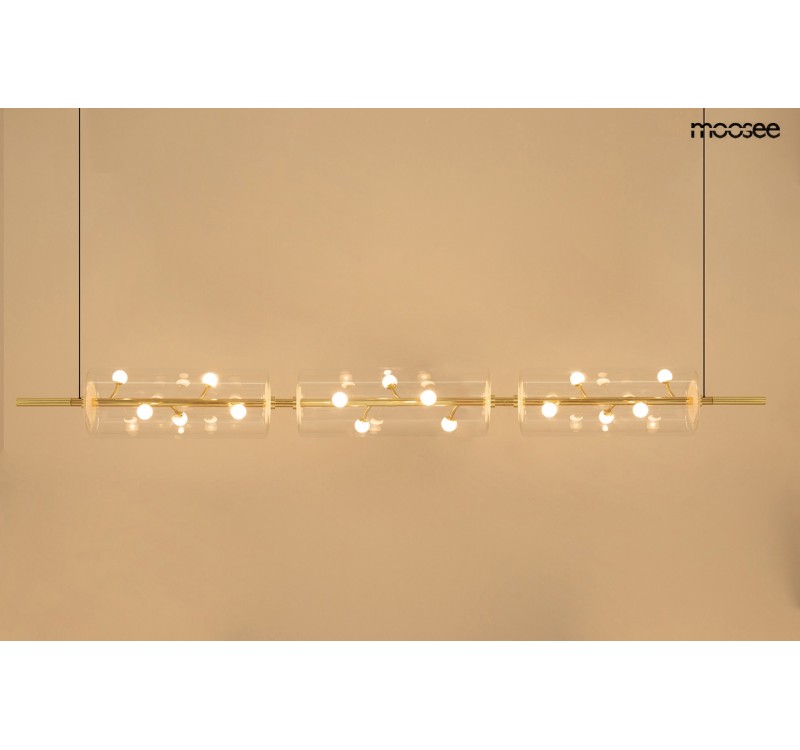 MOOSEE lampa wisząca CLARA złota