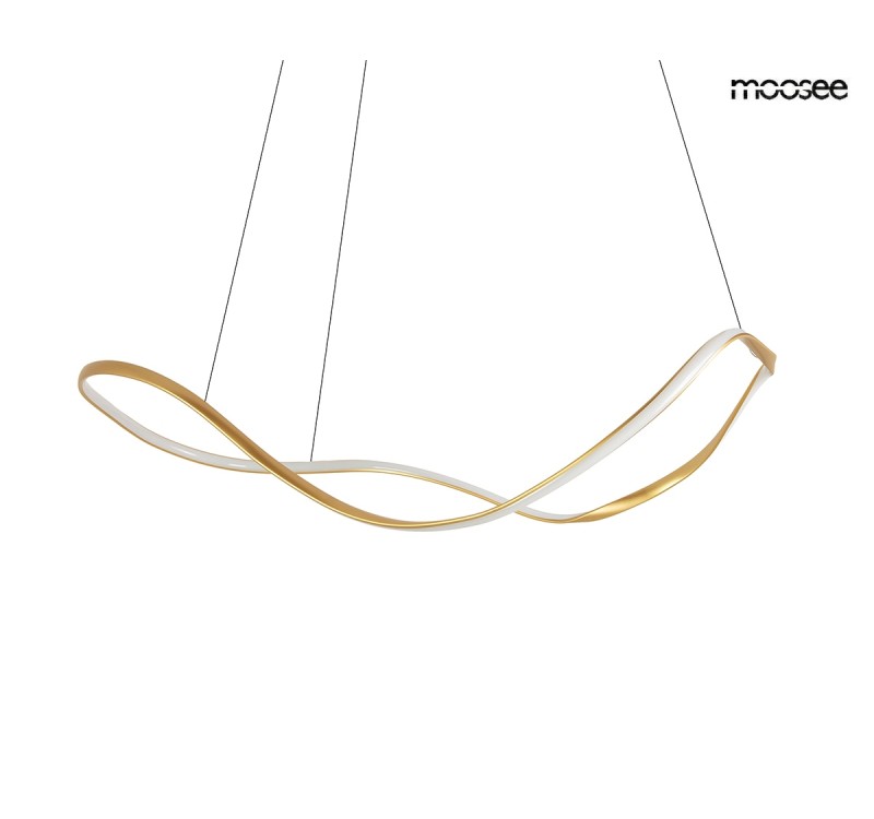 MOOSEE lampa wisząca WAVES 80 złota