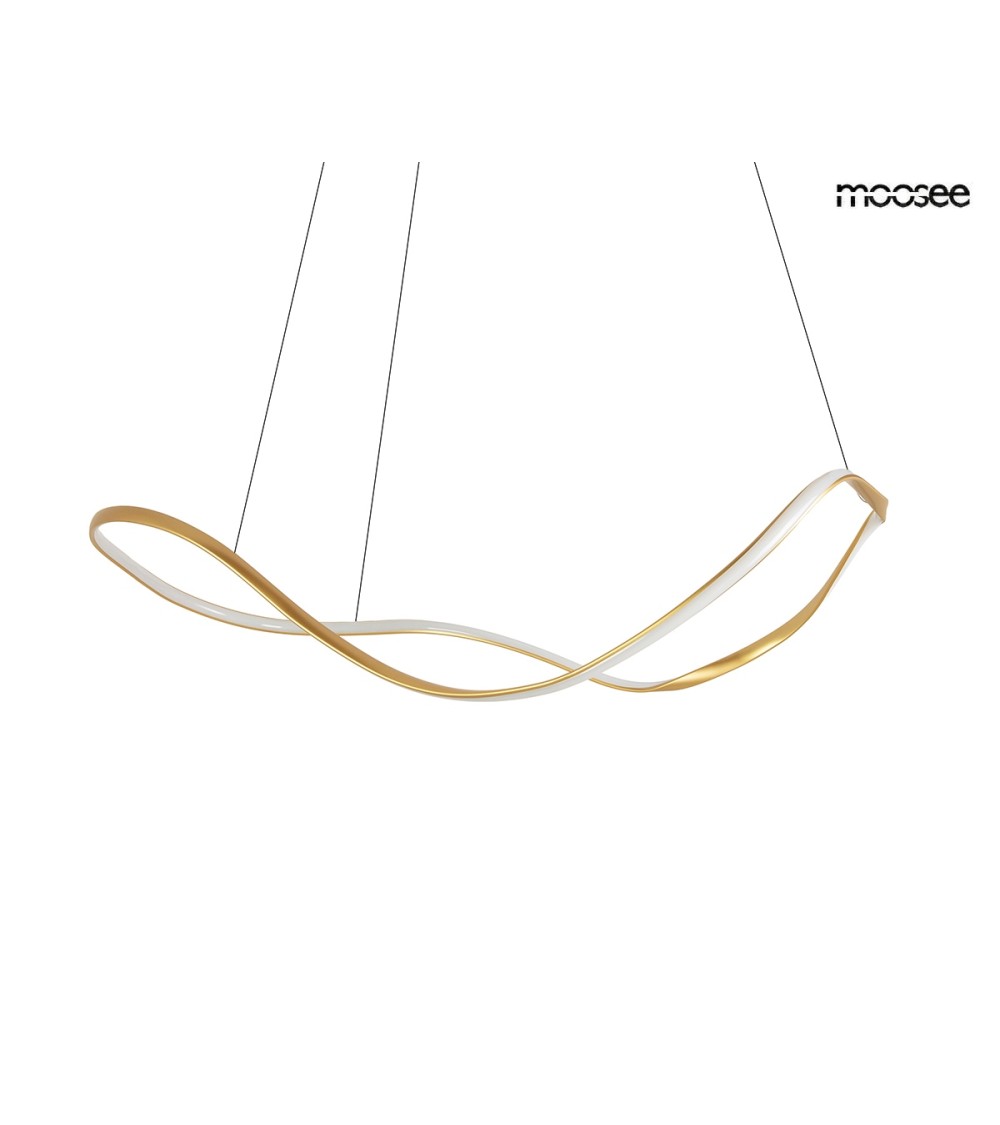 MOOSEE lampa wisząca WAVES 80 złota