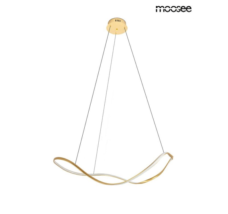 MOOSEE lampa wisząca WAVES 80 złota