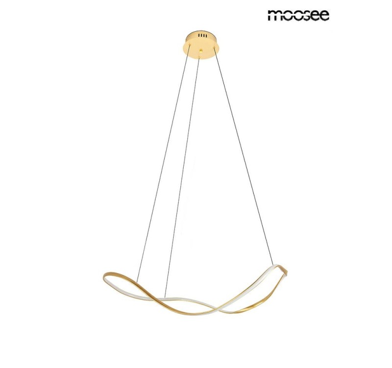 MOOSEE lampa wisząca WAVES 60 złota