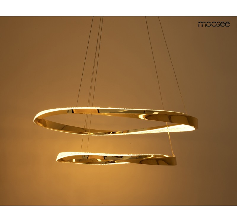 MOOSEE lampa wisząca ANILLO 2 złota