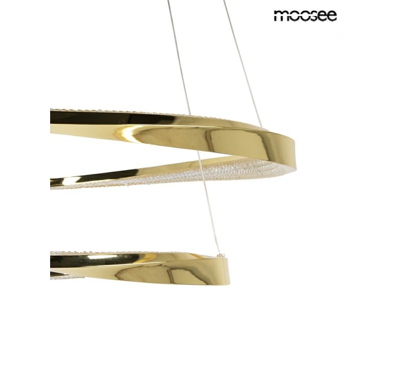 MOOSEE lampa wisząca ANILLO 2 złota