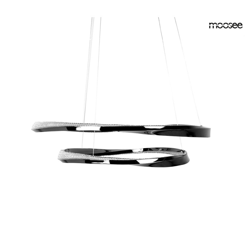 MOOSEE lampa wisząca ANILLO 2 czarna