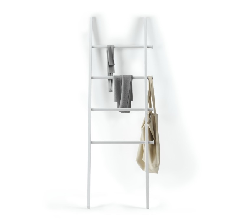 UMBRA drabina dekoracyjna LEANA biała