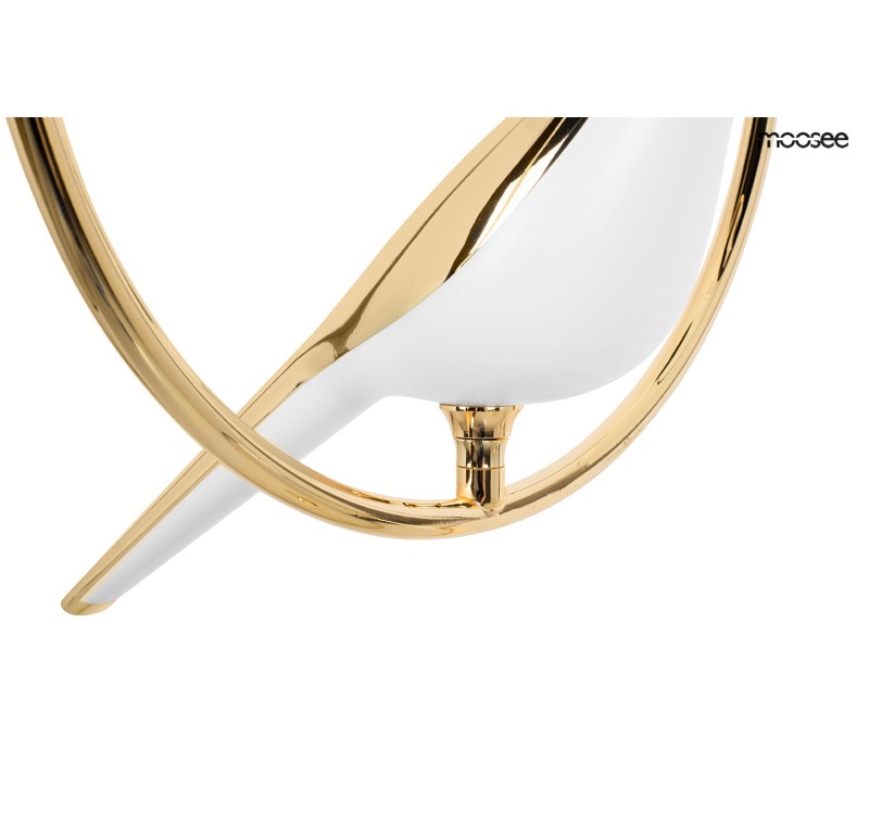 MOOSEE lampa wisząca BIRD złota