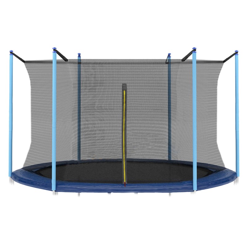 Siatka ochronna wewnętrzna na trampolinę 10 ft 6 słupków 305 cm