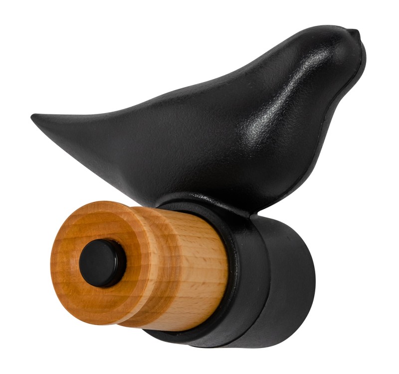 Wieszak BIRD czarny
