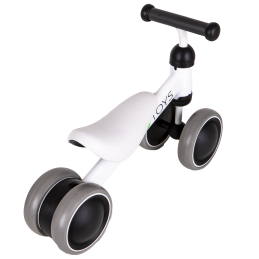 Rowerek biegowy treningowy mini rower dla dzieci biały ECOTOYS
