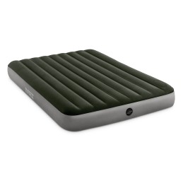 Duży materac dmuchany 203x152 cm dwuosobowy z pompką INTEX 64763