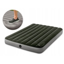 Duży materac dmuchany 203x152 cm dwuosobowy z pompką INTEX 64763