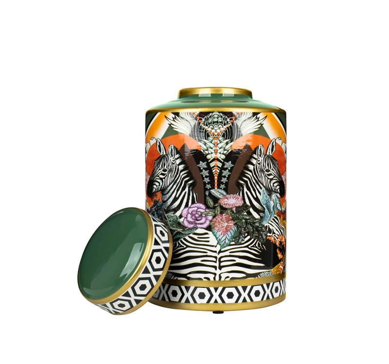 KARE słoik dekoracyjny ZEBRA DUO 30cm