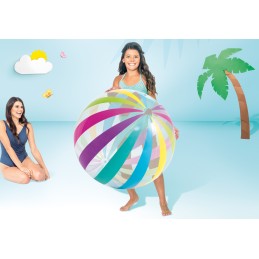 Dmuchana piłka plażowa duża Jumbo 107 cm INTEX 59065