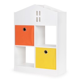 Regał szafka dziecięca domek dla dzieci przegrody organizer ECOTOYS