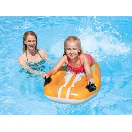 Deska do pływania dmuchana z uchwytami dla dzieci INTEX 58165 ORANGE