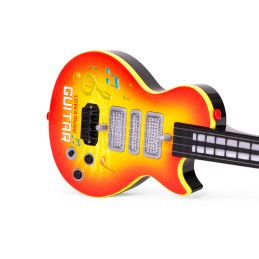 Rockowa gitara dla dzieci z nauką gry na gitarze podczerwień melodie