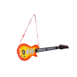Rockowa gitara dla dzieci z nauką gry na gitarze podczerwień melodie