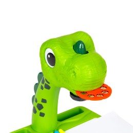 Projektor tablica do rysowania dinozaur 12 flamastrów 24 wzory