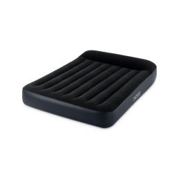 Materac dmuchany 191x137 cm dwuosobowy z pompką łóżko welur INTEX 64148ND