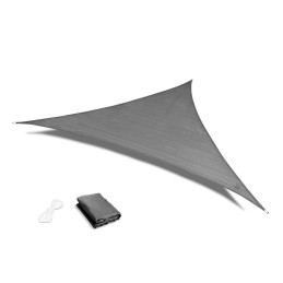 Żagiel przeciwsłoneczny daszek wodoodporny 5x5x5m szary MultiGarden