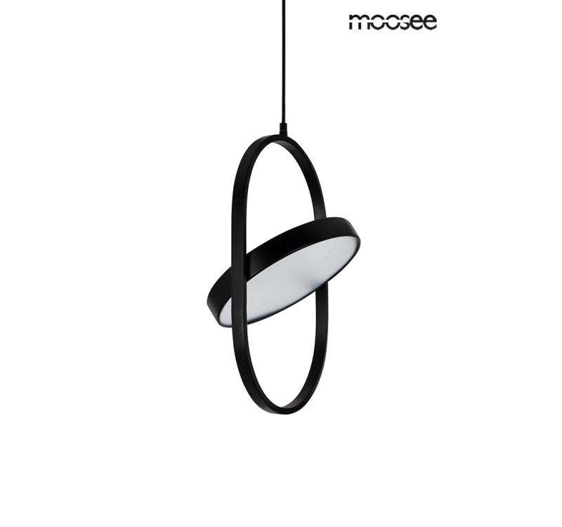 MOOSEE lampa wisząca SPINNER 19 czarna