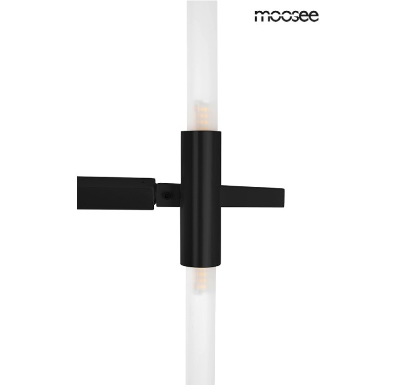 MOOSEE lampa wisząca CANDELABR 10 czarna