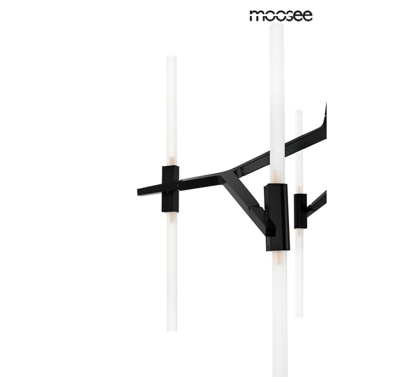 MOOSEE lampa wisząca CANDELABR 10 czarna